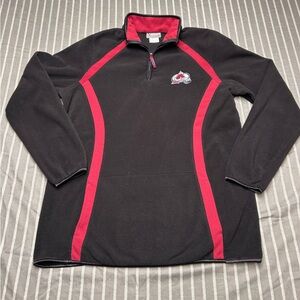 Colorado Avalanche NHL Exclusive Club Collection fleece quarter-zip pullover XL